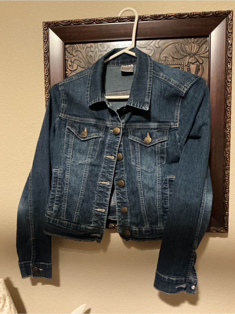 Dark Blue Denim Jean Jacket